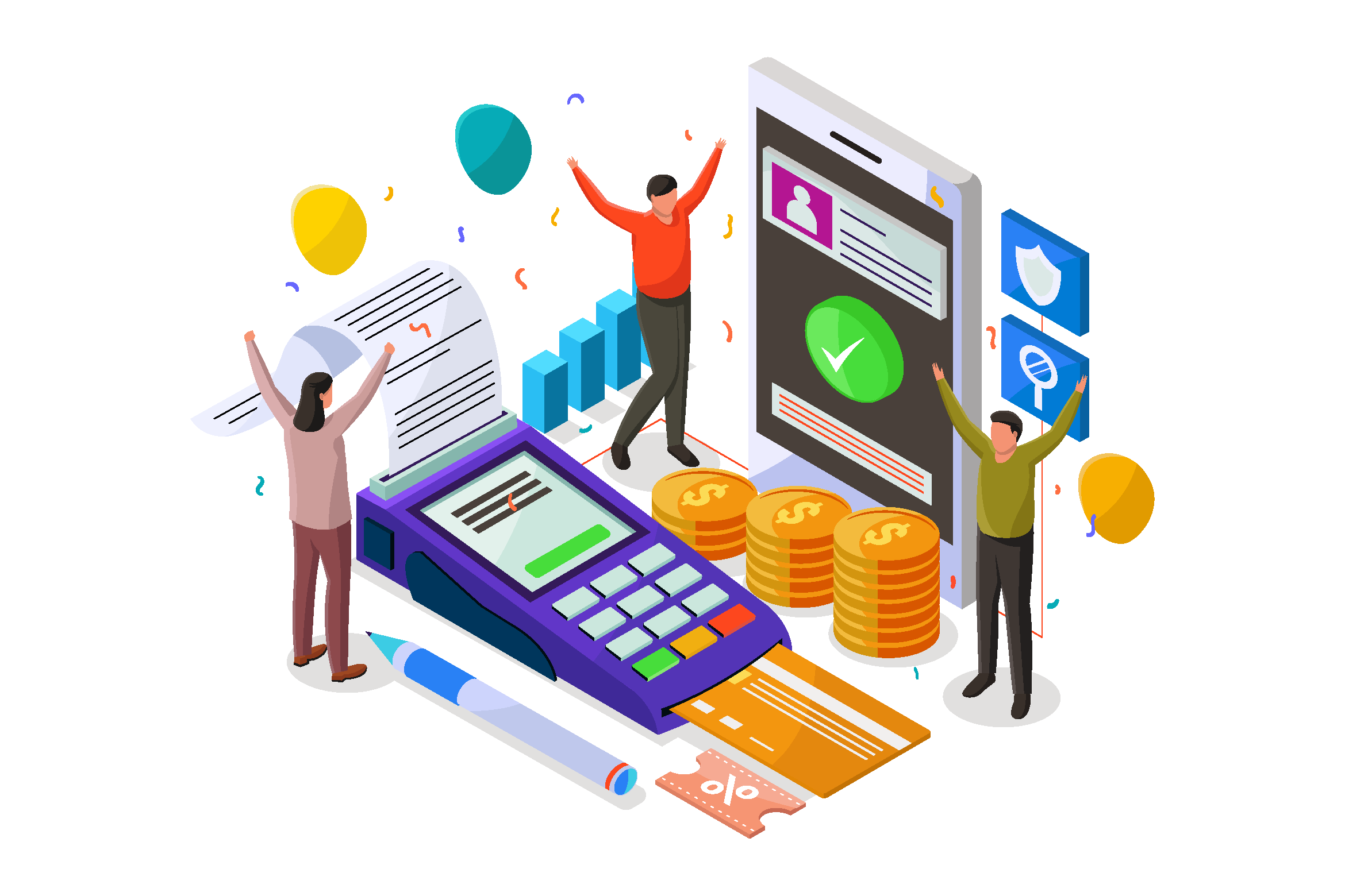 Payment Succesful Illustration - Payment Solutions