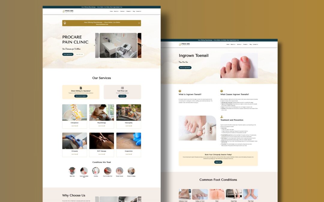 理疗诊所网站 Procare Pain Clinic