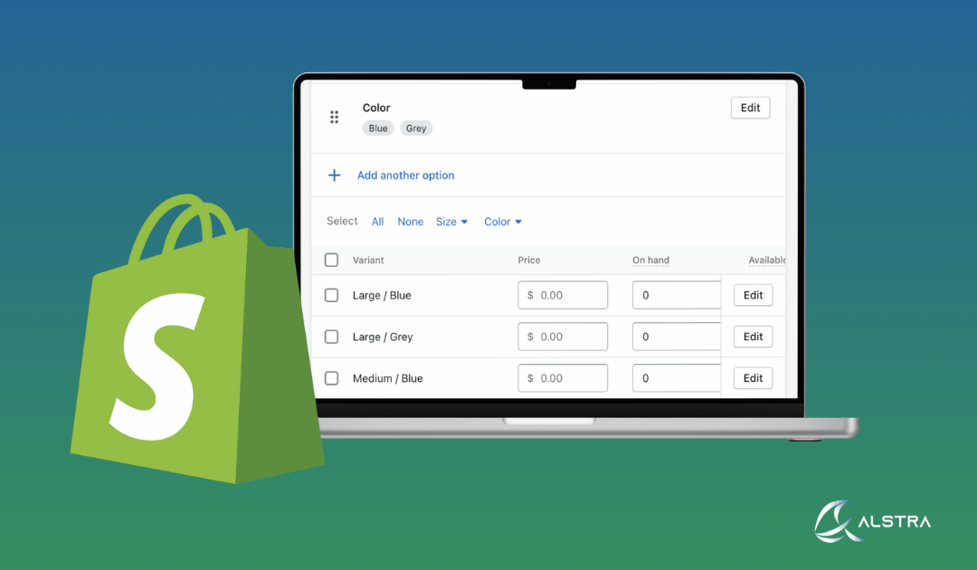 Shopify如何设置产品Variant多属性 | 加拿大Shopify零售库存管理指南